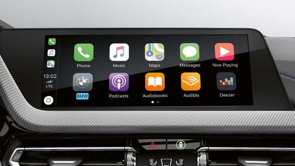 Préparation Apple CarPlay®. La BMW Série 1 avec préparation Apple CarPlay®.
