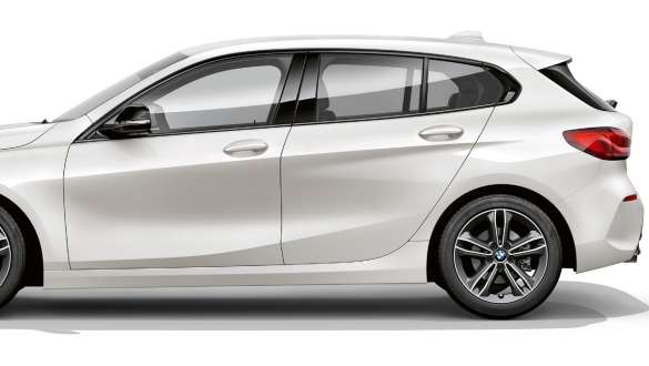 Shadow Line hochglänzend BMW Série 1, Modèle Sport, avec Shadow Line hochglänzend.