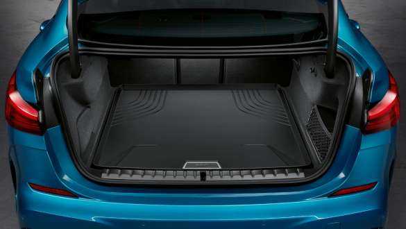 Tapis BMW pour compartiment à bagages BMW Série 2 Gran Coupé Tapis BMW pour compartiment à bagages BMW Série 2 Gran Coupé Snapper Rocks Blau metallic F44, intérieur