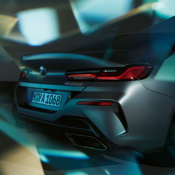Conception de voitures de sport BMW Série 8 Gran Coupe, design de voiture de sport