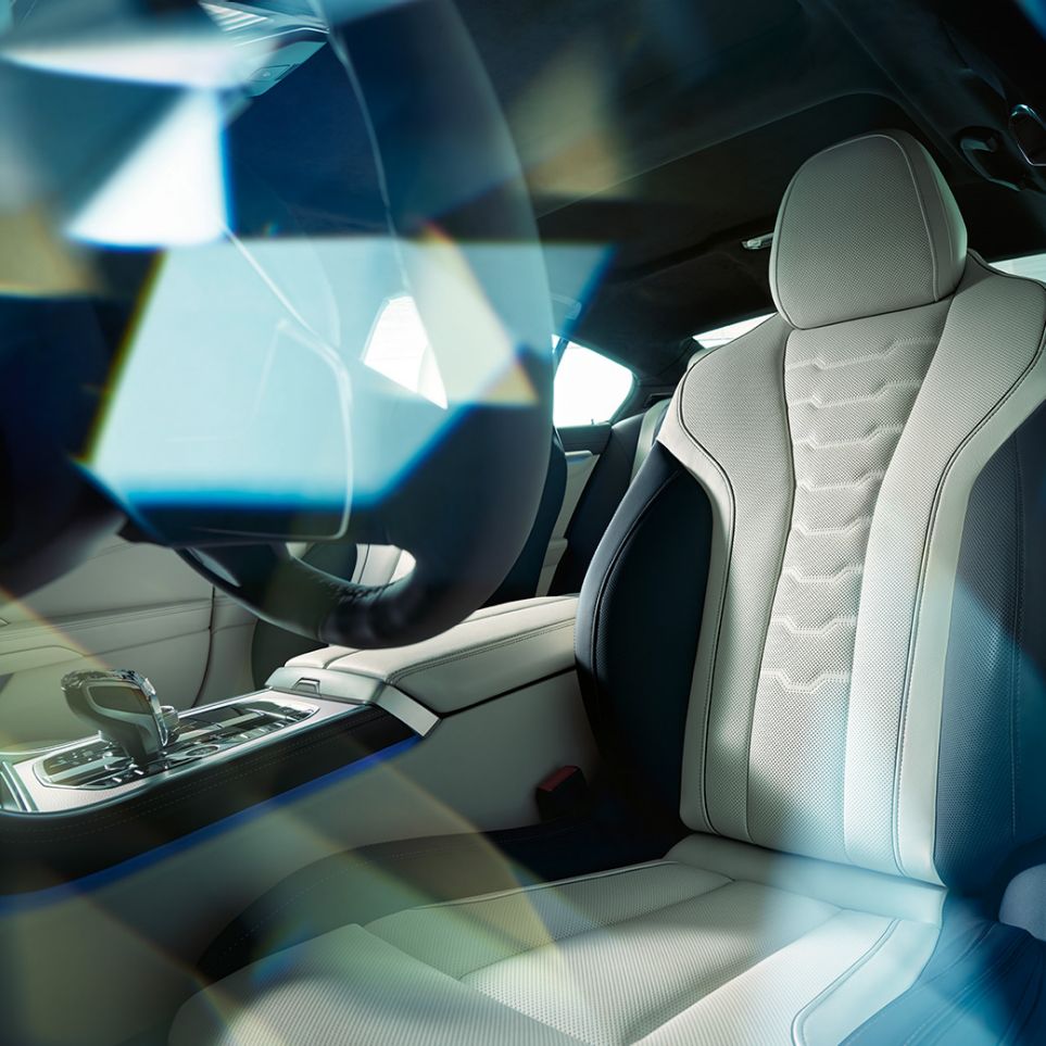 Garnissage du design intérieur BMW Série 8 Gran Coupé, garnissage du design intérieur