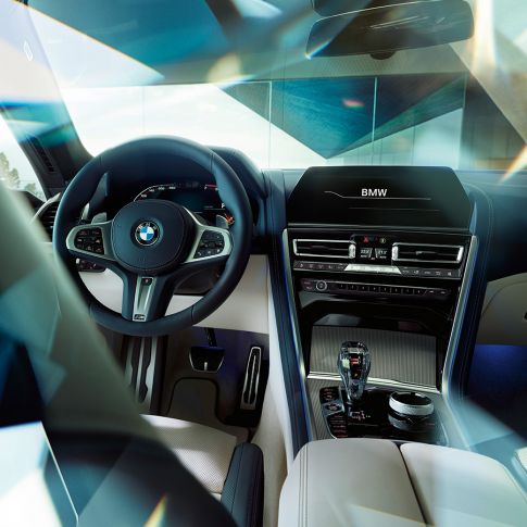 Design intérieur du cockpit BMW Série 8 Gran Coupé, design intérieur du cockpit