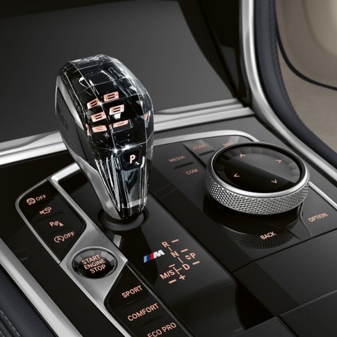 Appliques en verre CraftedClarity BMW Série 8 Gran Coupé, appliques en verre CraftedClarity