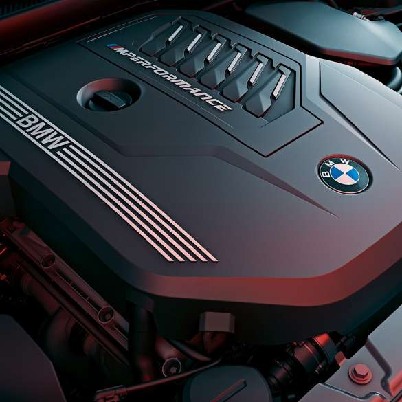 Moteur essence BMW M TwinPower Turbo BMW M440i xDrive Coupé G22 2020 Moteur essence 6 cylindres en ligne BMW M TwinPower Turbo BMW M440i xDrive Coupé G22 2020 vue en gros plan