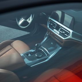 Poste de conduite BMW M440i xDrive Coupé G22 2020 BMW M440i xDrive Coupé Arctic Race Blue metallic G22 2020 habitacle poste de conduite