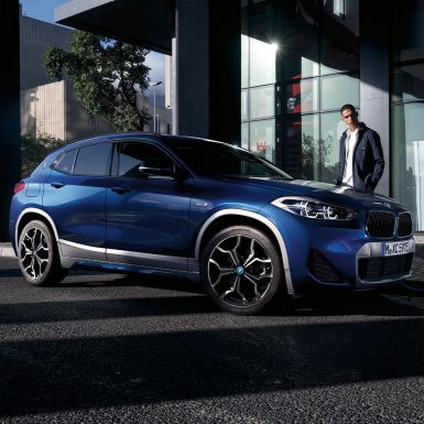 Volant M en cuir de la BMW X2 M35i Volant M en cuir de la BMW X2 M35i F39, habitacle