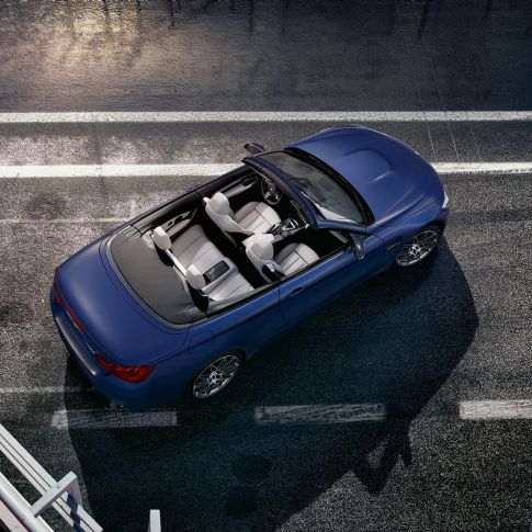 BMW M4 Cabrio, toit rigide BMW M4 Cabrio, design, vue de dessus, capote, toit rigide