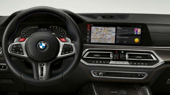 Voitures BMW X6 M avec BMW Live Cockpit Professional BMW Live Cockpit Professional, voitures BMW X6 M F96 2020, habitacle