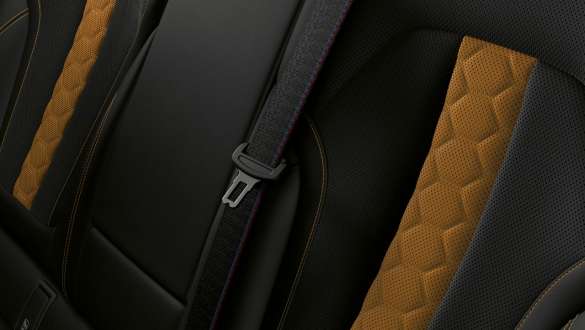 Ceintures de sécurité M de la BMW X6 Competition Ceintures de sécurité M, BMW X6 M Competition F96 2020, habitacle