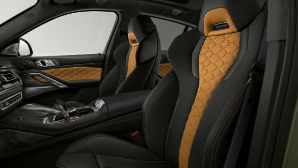 Sièges M multifonctions de la BMW X6 M Competition Sièges M multifonctions en cuir Merino, BMW X6 M Competition F96 2020, habitacle