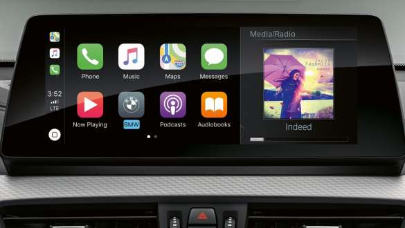 Apple CarPlay® de la BMW X2 F39 Apple CarPlay® de la BMW X2 2018 F39 intérieur