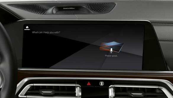 BMW Intelligent Personal Assistant BMW Intelligent Personal Assistant BMW X5 G05 2018 Poste de conduite