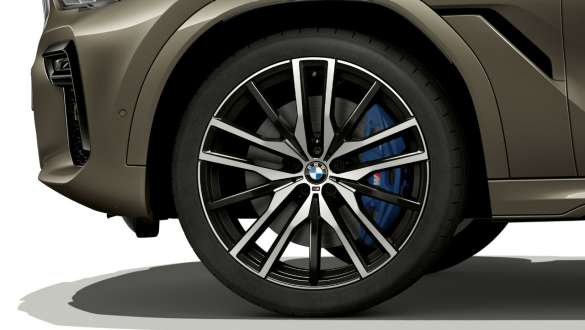 Jantes BMW M 22" en alliage léger, à doubles rayons 742 M, Jetblack BMW X6 G06 2019 Jantes BMW M 22" en alliage léger, à doubles rayons 742 M, Jetblack BMW X6 G06 2019