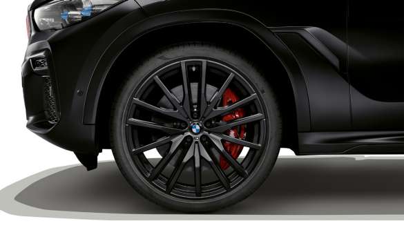 Jantes BMW M 22" en alliage léger 742 M à doubles rayons en Orbitgrau matt BMW X6 Edition Black Vermilion G06 2021 Jantes BMW M 22" en alliage léger 742 M à doubles rayons en Orbitgrau matt BMW X6 Edition Black Vermilion G06 2021