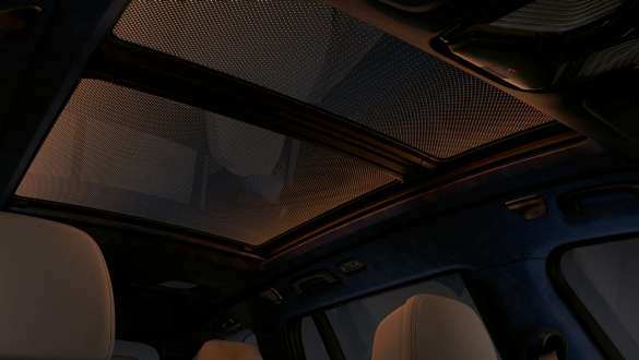 Toit panoramique translucide Sky Lounge de la BMW X7 G07 2019 Toit panoramique translucide Sky Lounge de la BMW X7 G07 2019