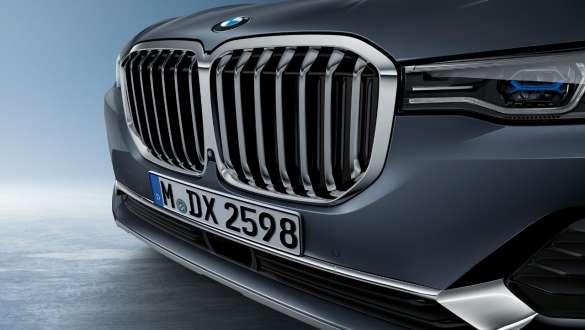 calandre BMW X7 G07 2019 calandre BMW X7 G07 2019 vue en gros plan