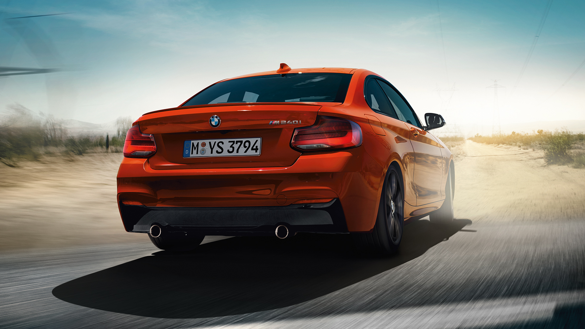 BMW Série 2 Coupé, vue arrière BMW Série 2 Coupé, vue arrière
