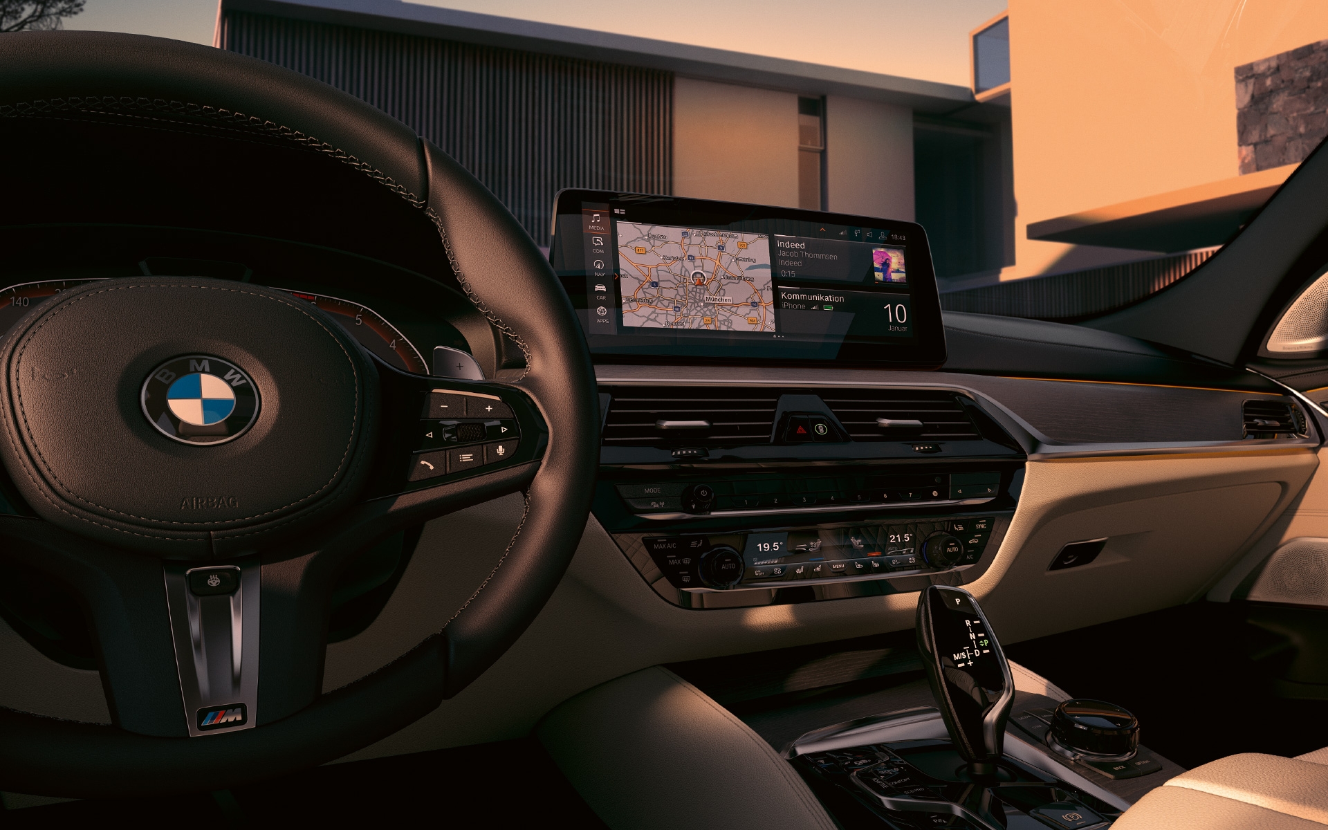 BMW Série 6 Gran Turismo G32 2020, habitacle Habitacle de la BMW Série 6 Gran Turismo 640i xDrive G32 2020, intérieur