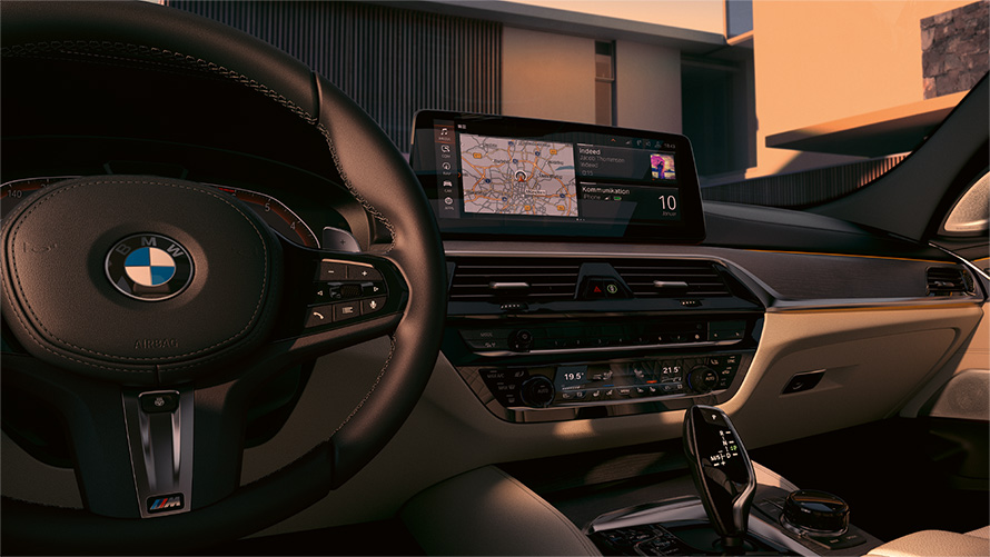 Habitacle de la BMW Série 6 Gran Turismo 640i xDrive G32 2020, intérieur