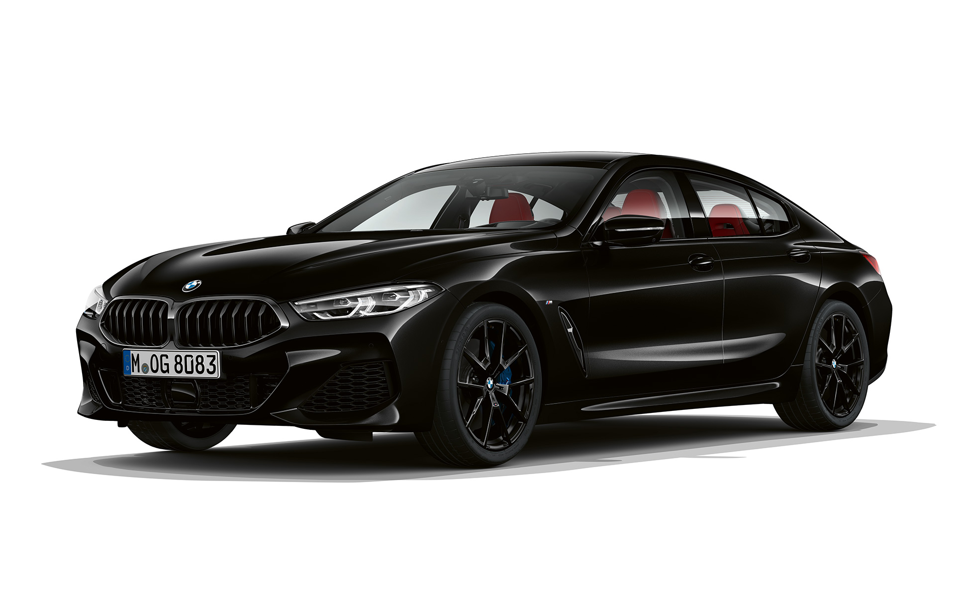 Dark Seduction vue de trois quarts avant BMW Série 8 Gran Coupé, Dark Seduction vue de trois quarts avant