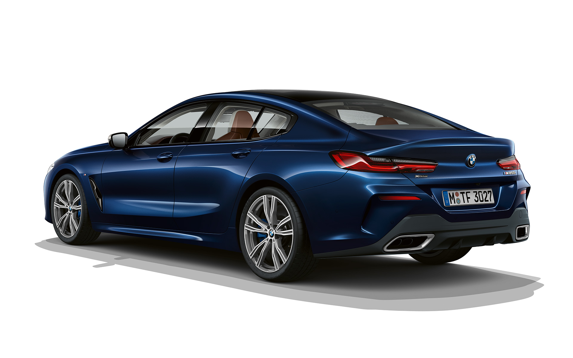 Individual Sophistication vue de trois quarts arrière BMW Série 8 Gran Coupé,Individual Sophistication vue de trois quarts arrière