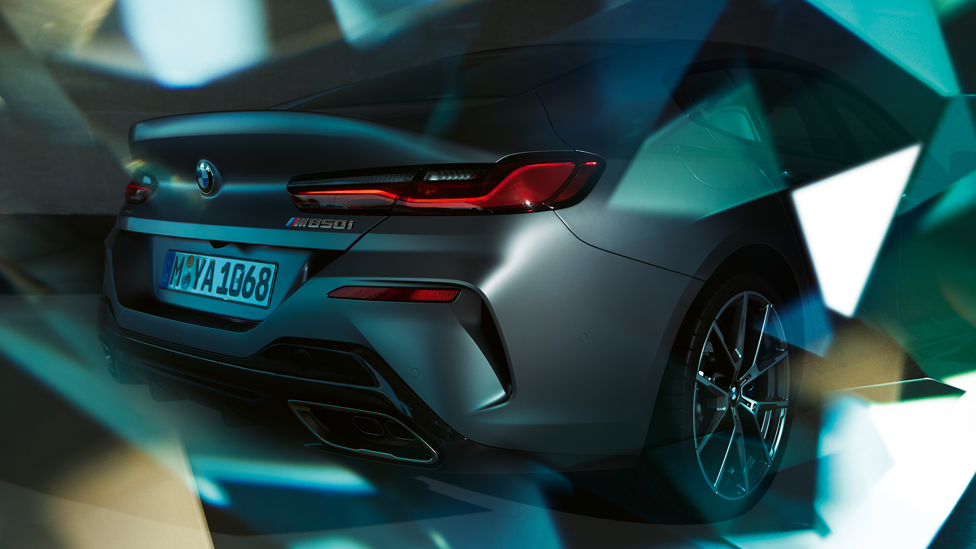 Conception de voitures de sport BMW Série 8 Gran Coupe, design de voiture de sport