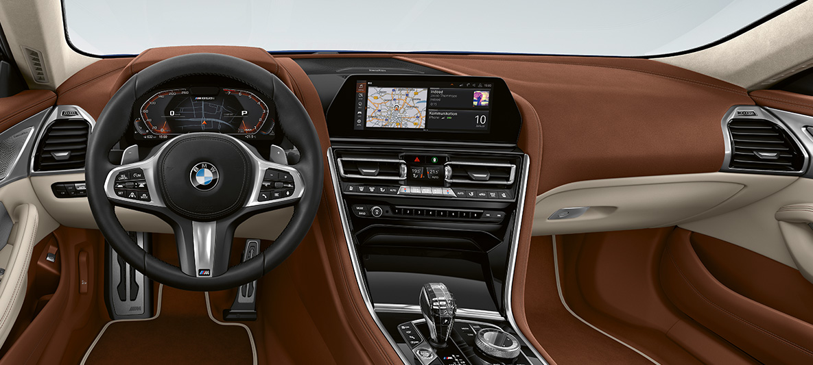 Cockpit BMW Individual BMW Série 8 Gran Coupé, cockpit BMW Individual