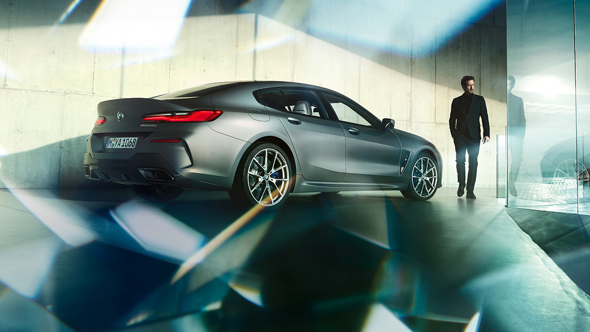Design de voitures de sport de luxe BMW Série 8 Gran Coupé, voiture de sport de luxe
