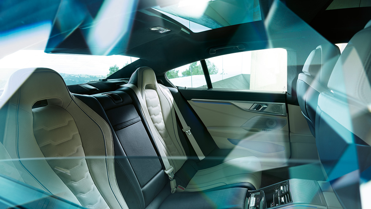 Sportivité à l'arrière BMW Série 8 Gran Coupé, sportivité à l'arrière