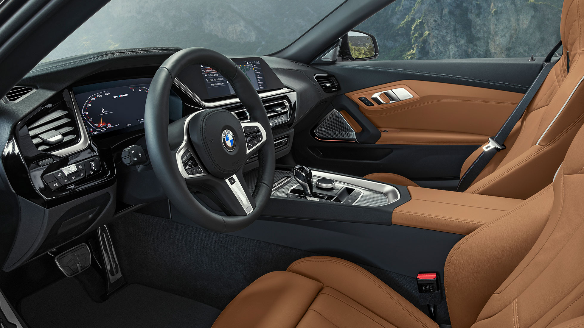 Habitacle BMW Z4 M40i G29 Volant BMW Z4 Roadster M40i G29 2019 habitacle