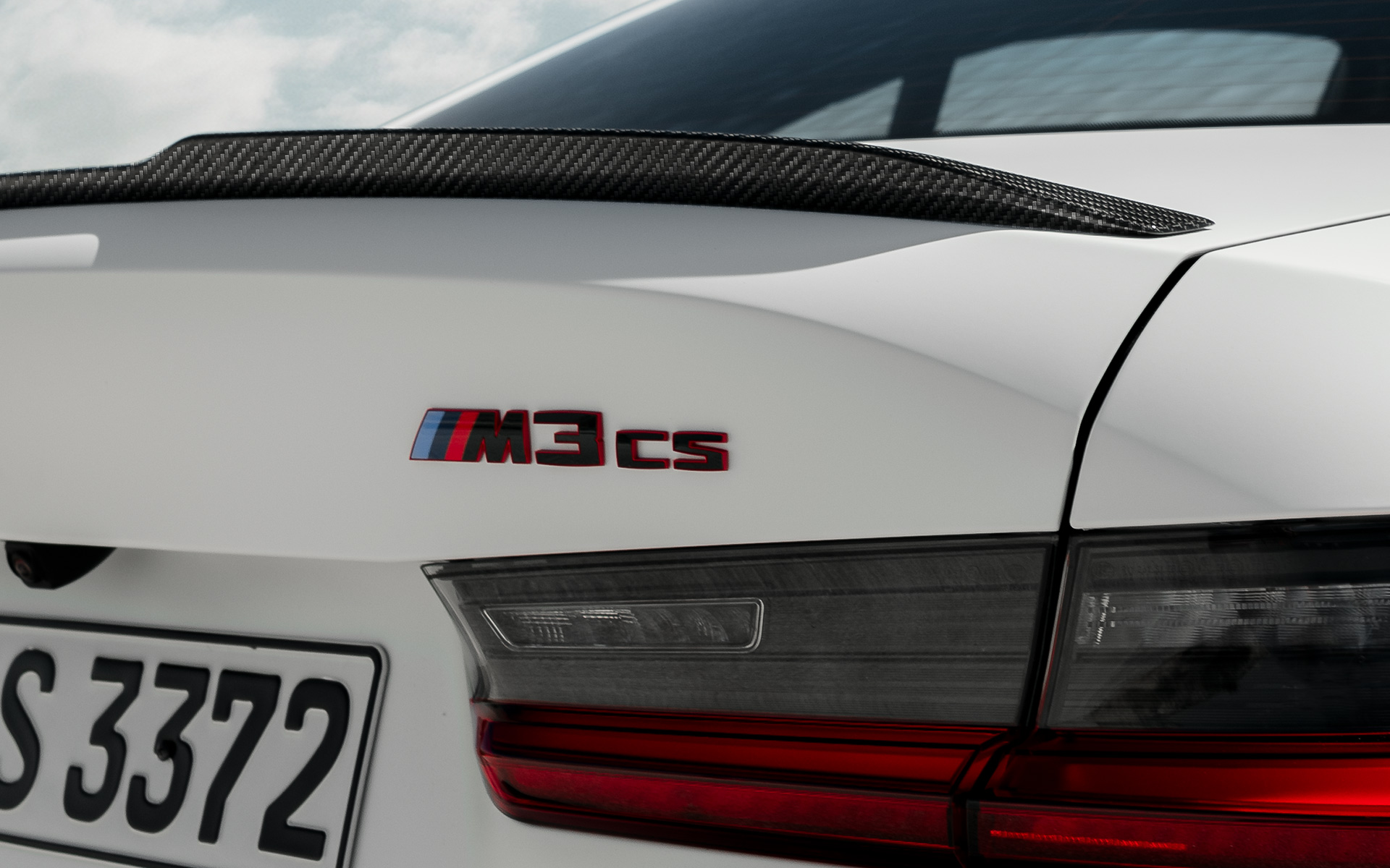Emblèmes spécifiques CS BMW M3 CS G80 BMW M3 CS G80 Emblèmes spécifiques CS