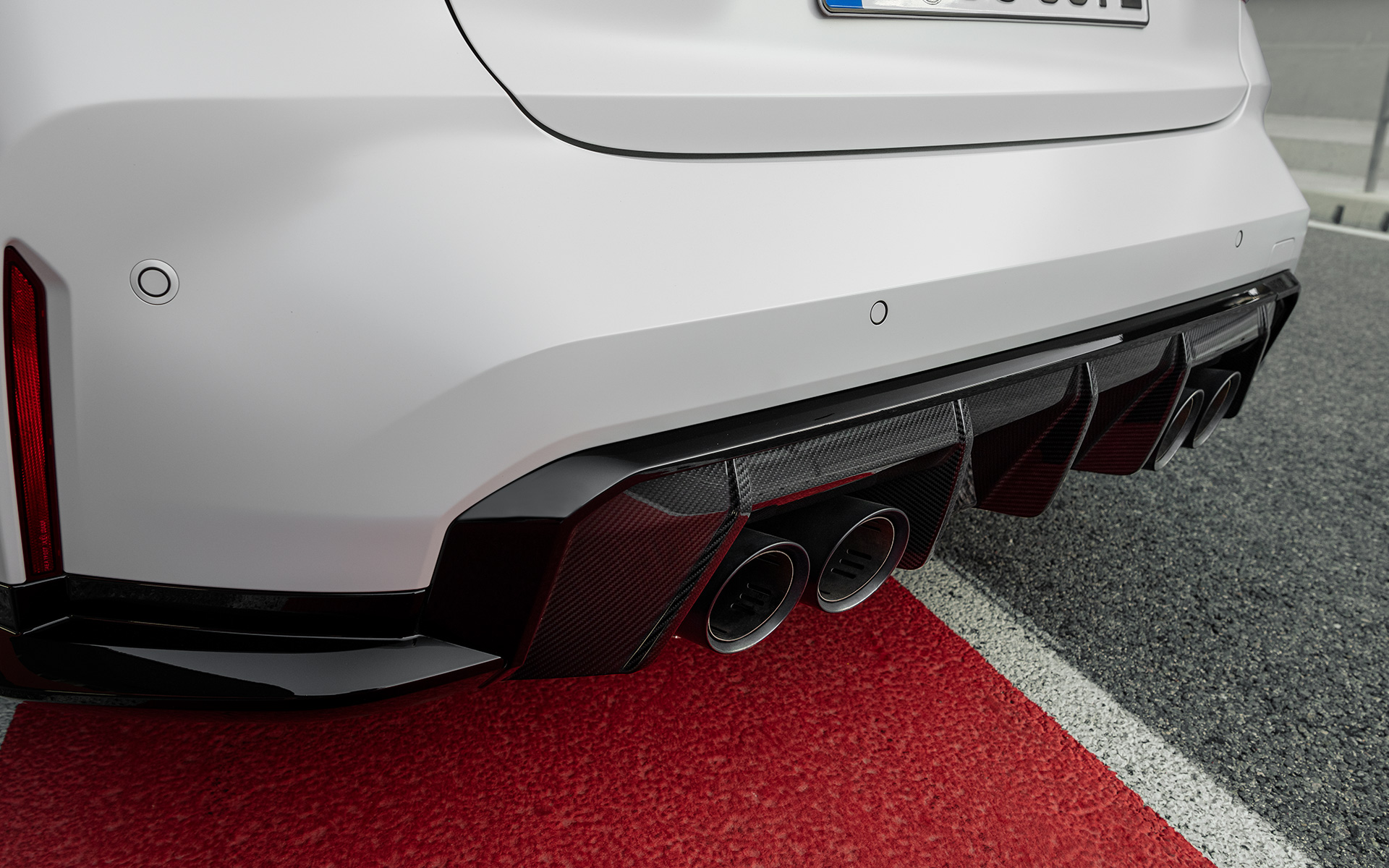 Silencieux d'échappement M en titane BMW M3 CS G80 BMW M3 CS G80 M Silencieux d’échappement en titane
