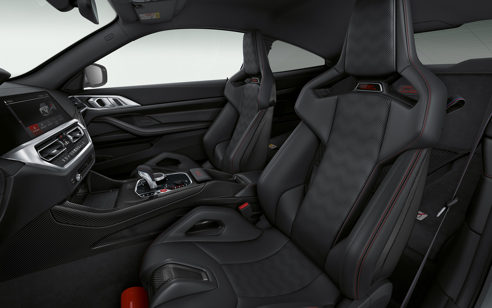 Siège baquet M en carbone BMW M4 CSL G82 BMW M4 CSL G82 Intérieur siège baquet M en carbone