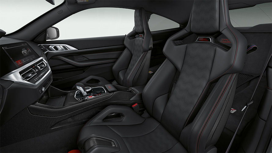 BMW M4 CSL G82 Intérieur siège baquet M en carbone