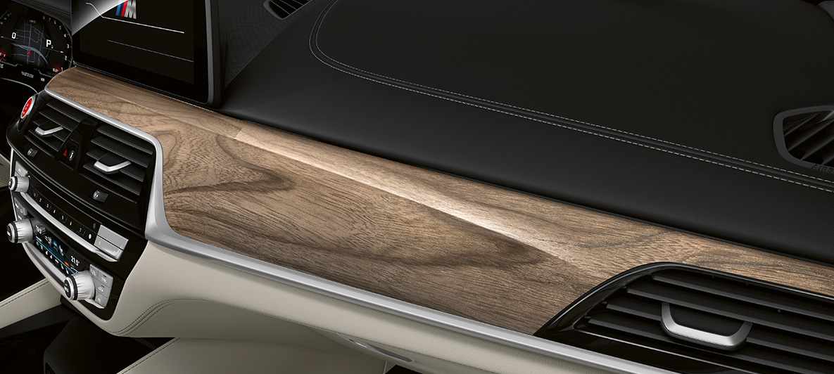 BMW Individual BMW M5 Berline F90 LCI restylage 2020 inserts de décoration BMW Individual en bois noble Sen Hellbraun intérieur BMW Individual BMW M5 Berline F90 LCI restylage 2020 inserts de décoration BMW Individual en bois noble Sen Hellbraun intérieur