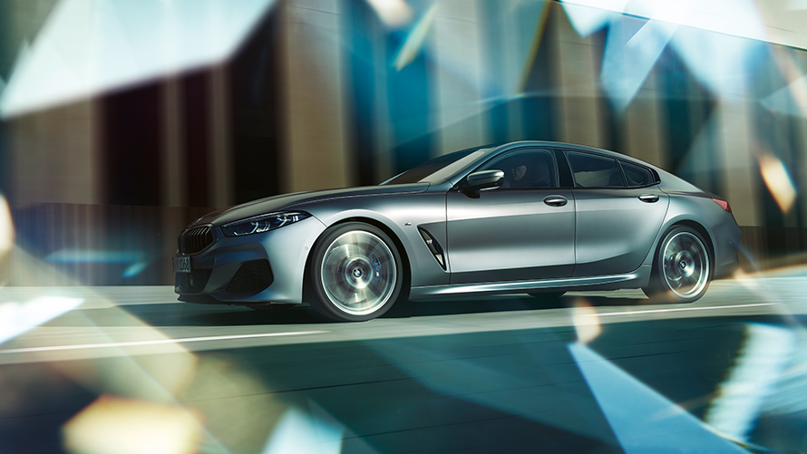 BMW M850i xDrive Gran Coupé, design, vue latérale, BMW Série 8 Gran Coupé