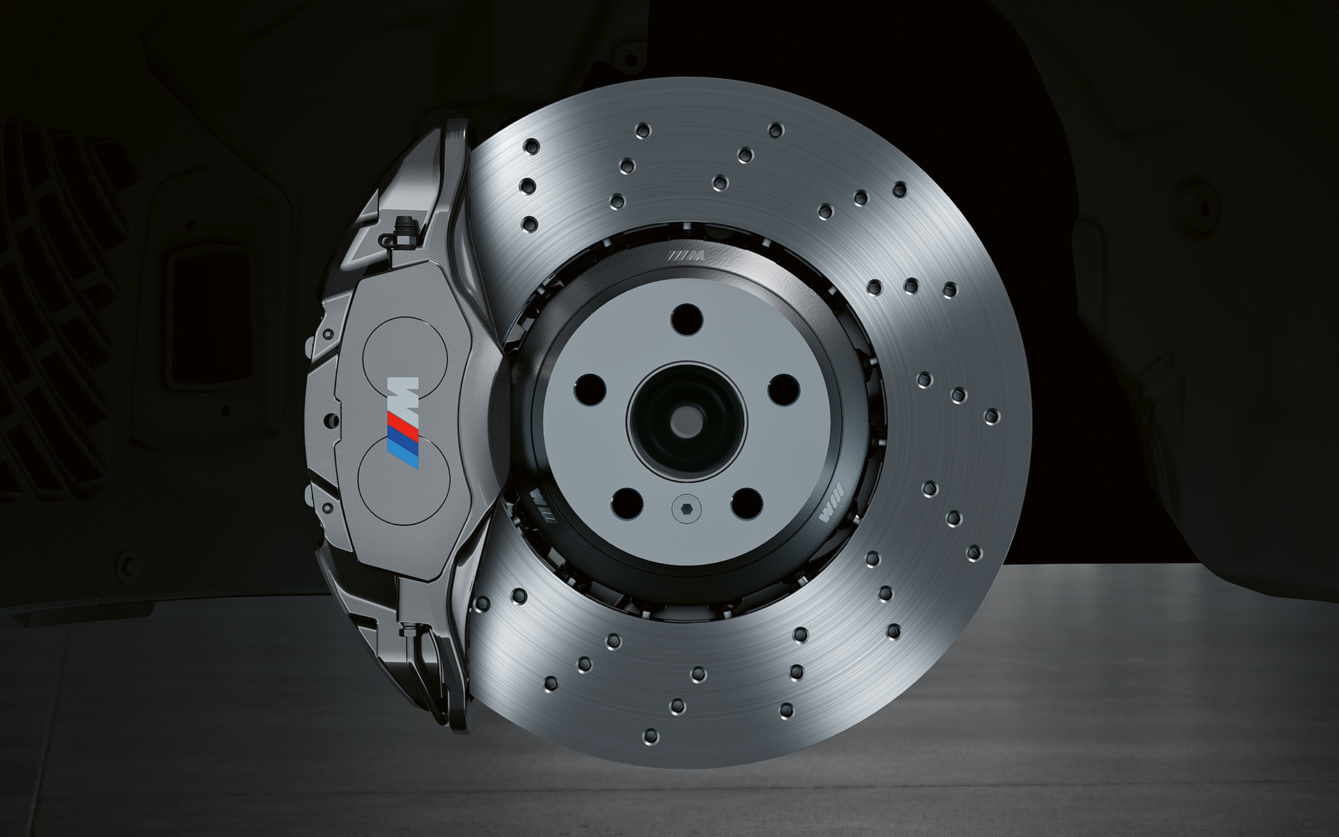BMW X1 M35i xDrive détails freins BMW X1 M35i xDrive extérieur détail freins