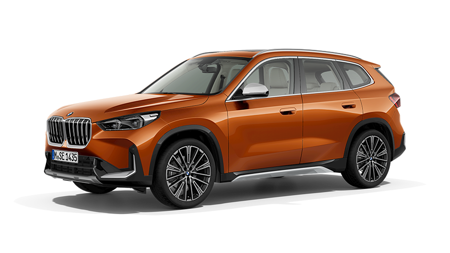 Modèles BMW X BMW X1 U11 vue de trois quarts de profil