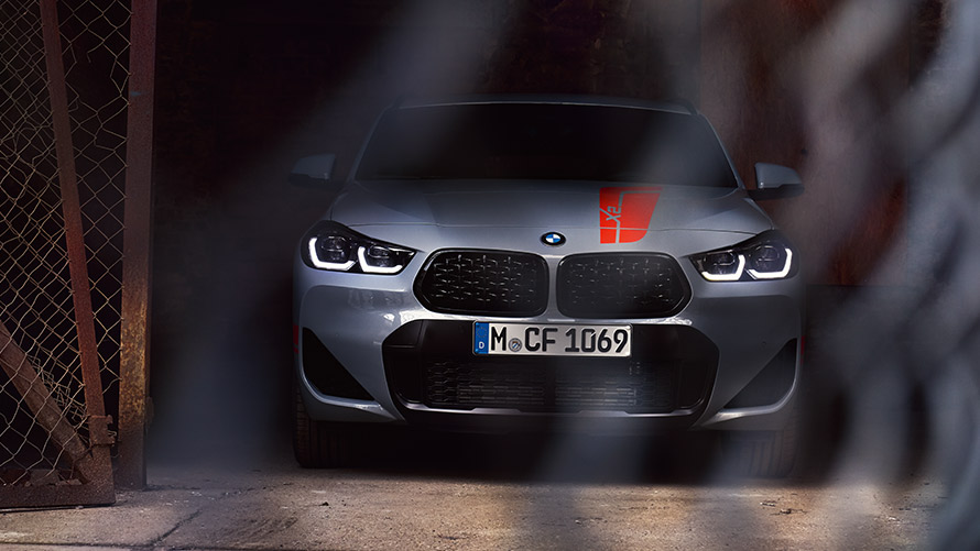 BMW X2 F39 Brooklyn Grau, vue avant BMW X2 F39 Brooklyn Grau, vue avant