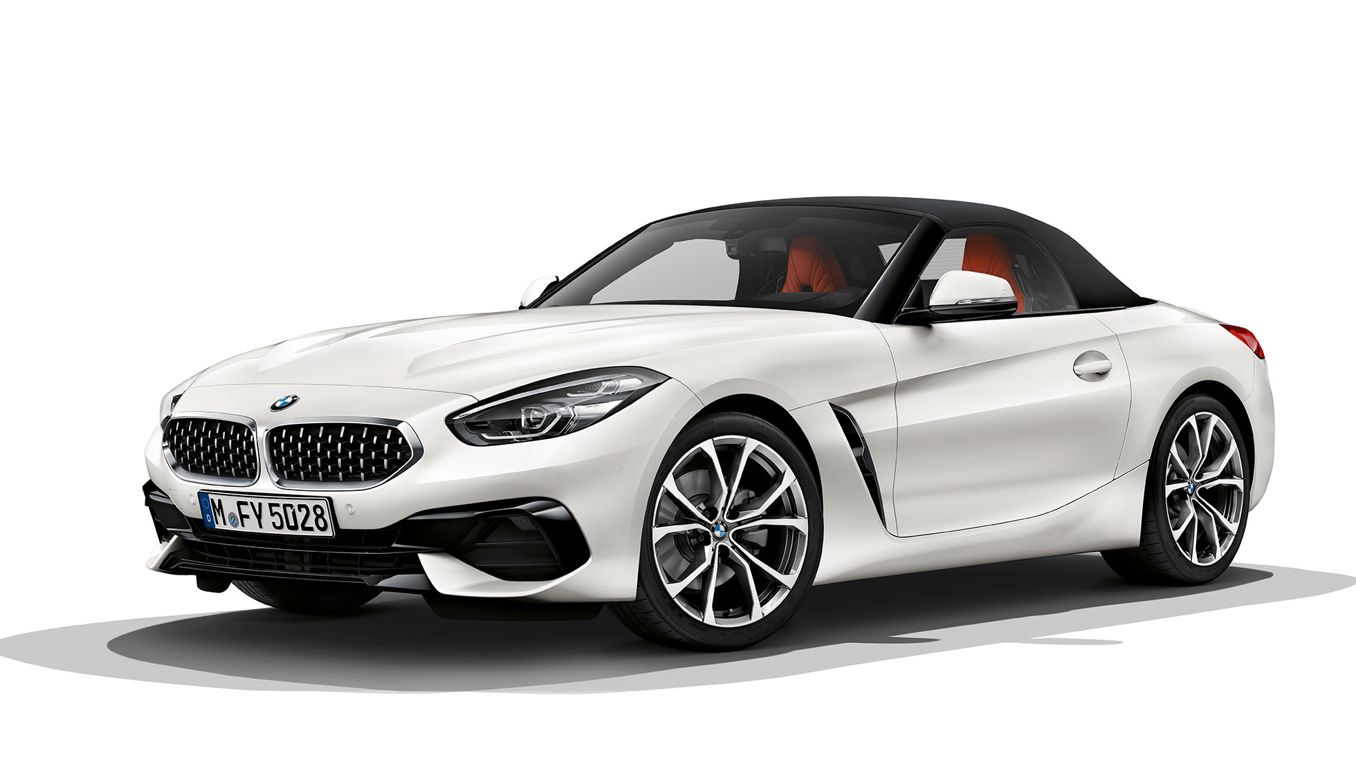 BMW Z4 Roadster en Modèle Sport, vue de trois quarts avant BMW Z4 Roadster en Modèle Sport, vue de trois quarts avant
