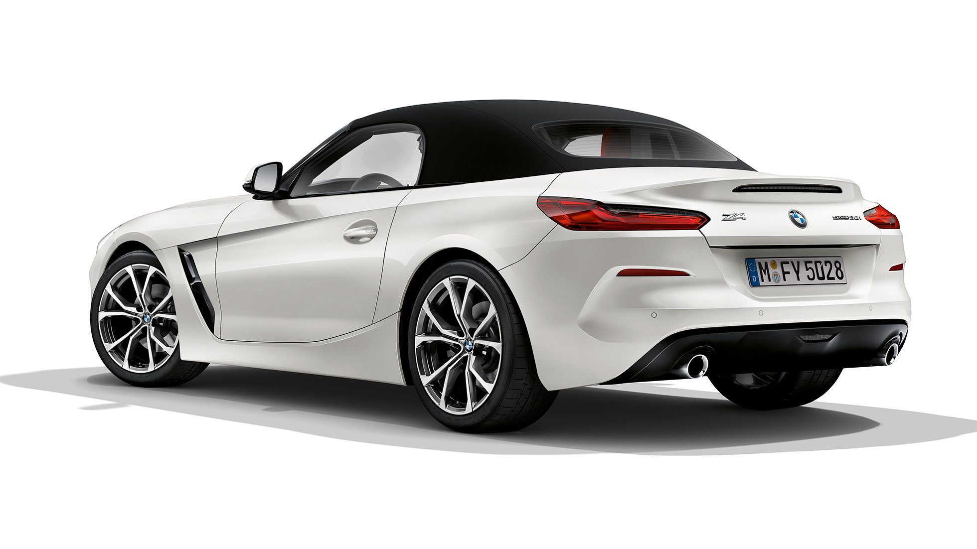 BMW Z4 Roadster en Modèle Sport BMW Z4 Roadster en Modèle Sport, vue de trois quarts arrière