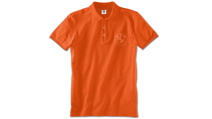 Polo BMW avec logo pour homme. L’image du produit présente le polo BMW avec logo pour homme.
