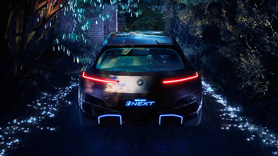 BMW Vision iNEXT, vue arrière