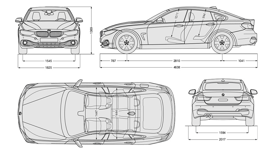 Bmw S 233 Rie 4 Gran Coup 233 Caract 233 Ristiques Techniques