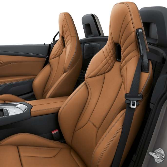 BMW Z4 Roadster M40i, sièges avant