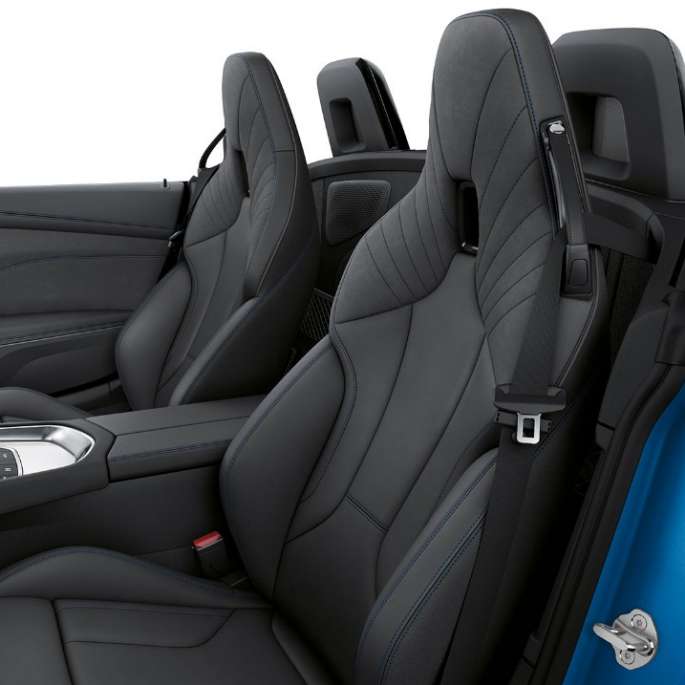 BMW Z4 Roadster en Modèle M Sport, sièges avant
