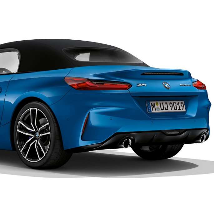 BMW Z4 Roadster en Modèle M Sport, vue de trois quarts arrière